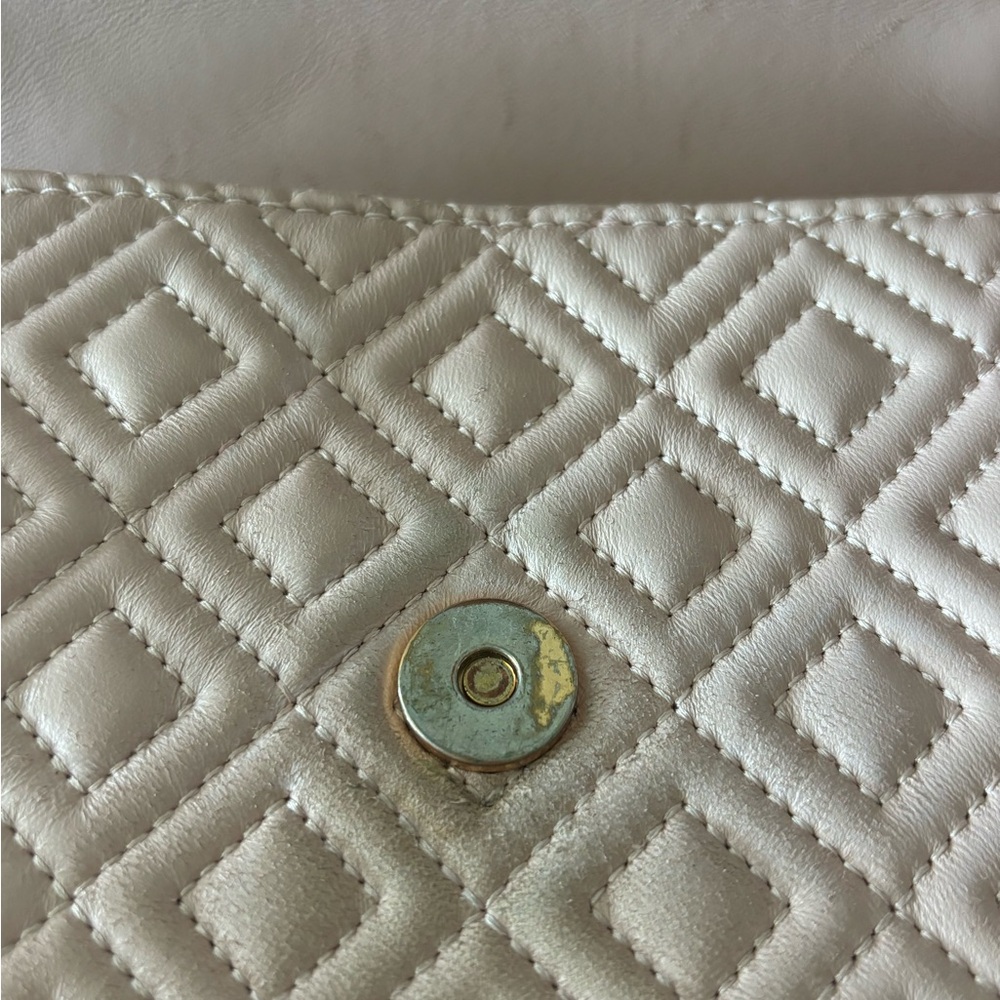 TORY BURCH Fleming Shell Pink Leather Convertible Shoulder Bag $498+ - Picture 11 of 12